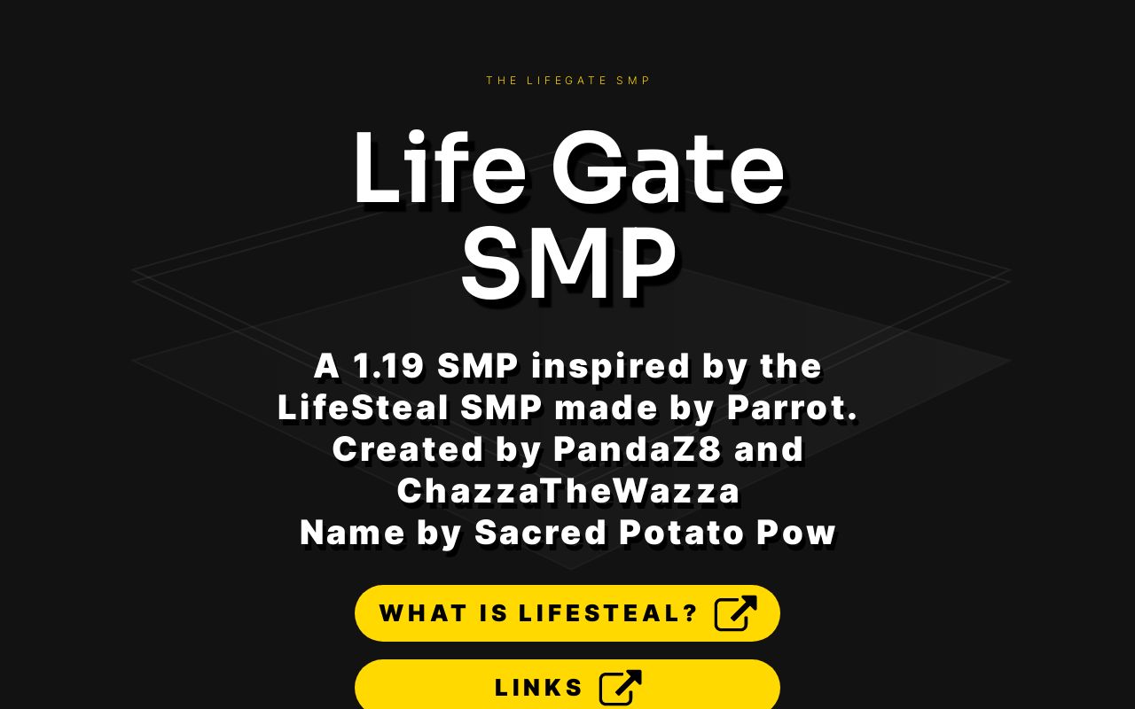 LifeGate SMP: Official Website
